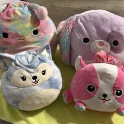 Set of 4 Plush squish-mallows( 2 large, 2 regular). $20/all 4. or You Can Buy Separate👍