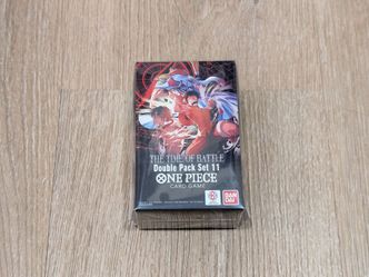 BRAND NEW. SEALED. One Piece Double Pack Set Vol. 11 - The Time of Battle (OP16)