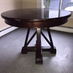 Dinning Table In Good Condition , Sturdy Wood