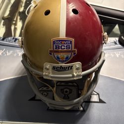 2013 BCS National Championship Promo Helmet  - Notre Dame/Alabama