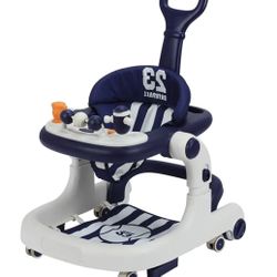 Baby Walker with Wheels Portable, Foldable Infant Toddler Walker for Boys Girls 6-18 Month(A2)