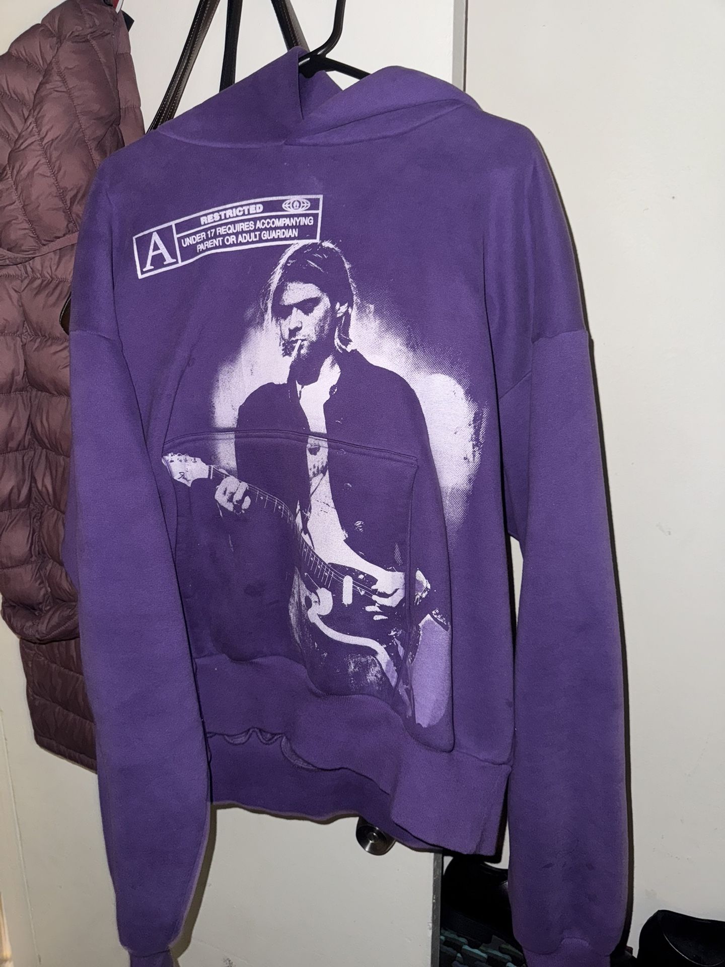 Arson kurt cobain nirvana hoodie L