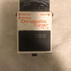 Boss Chromatic Tuner Model Tu 3