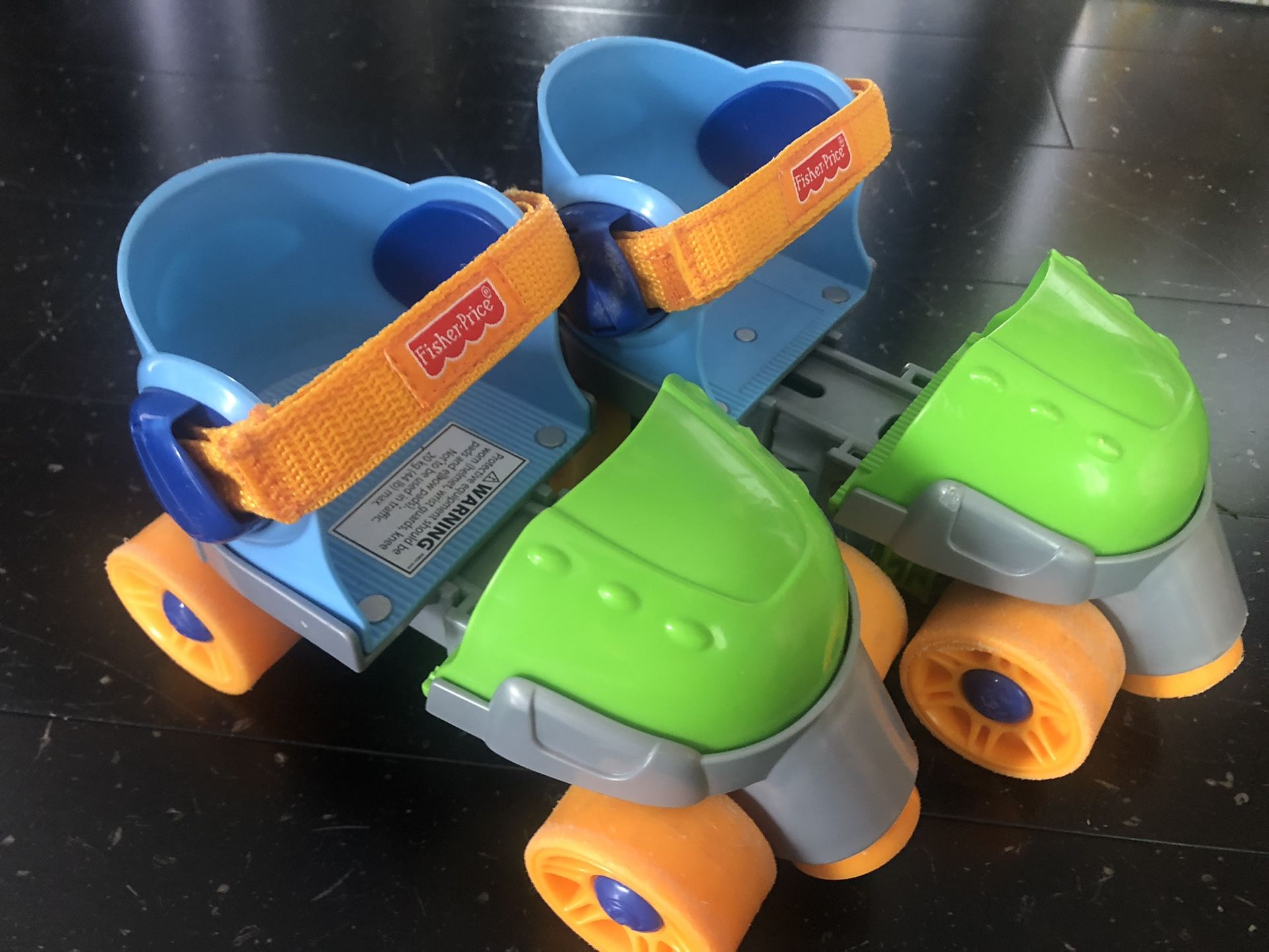 Fisher Price Toddler Kids Adjustable Roller Skates