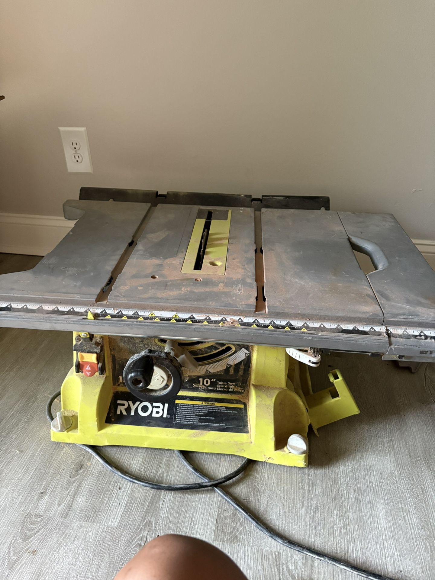 Ryobi table saw