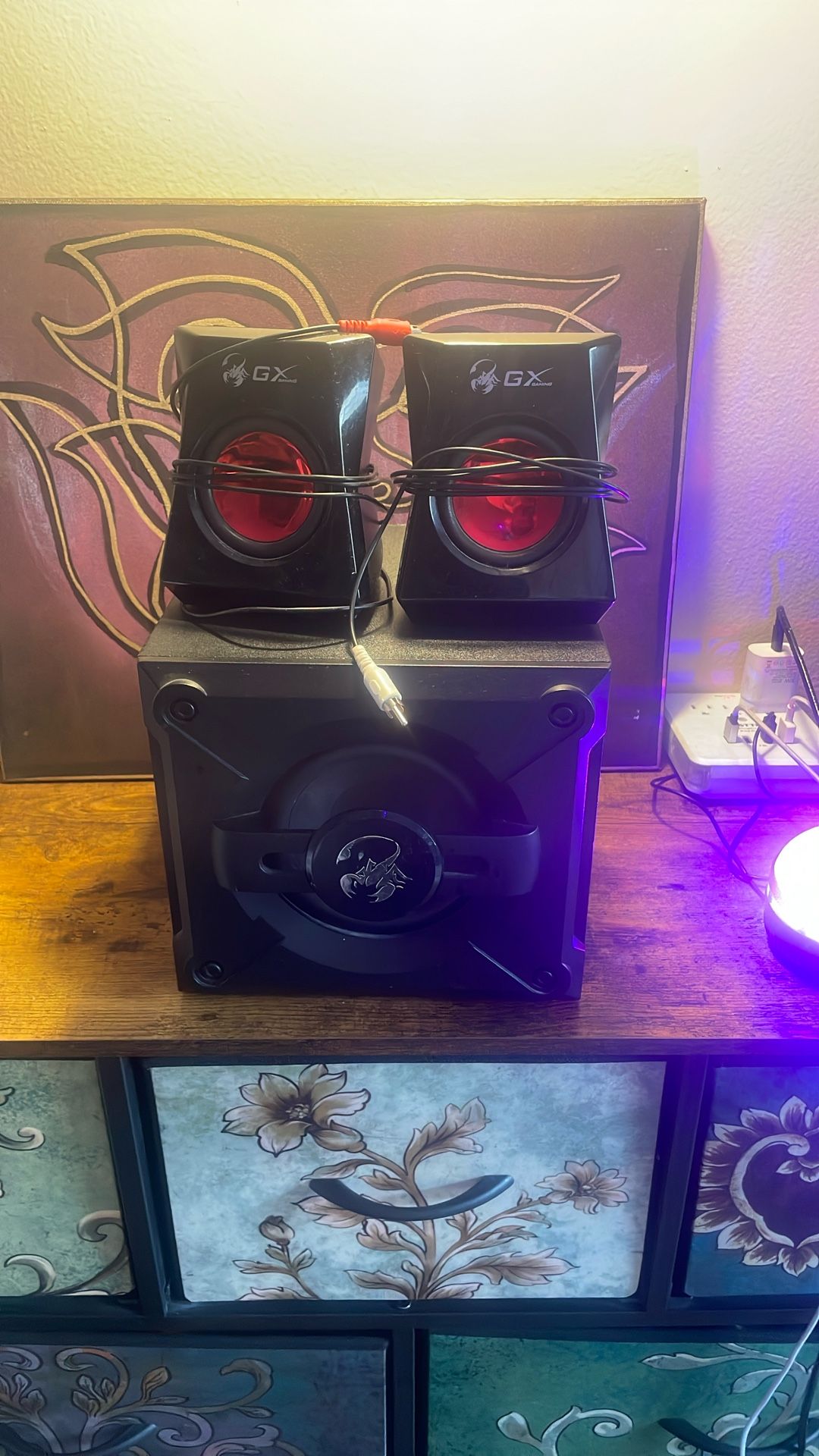 GX GAMING SPEAKERS WITHOUT RECIEVER