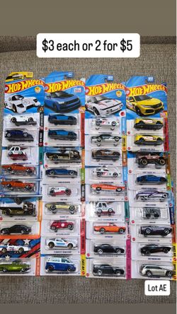 $3 Hot Wheels