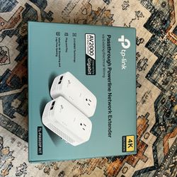 TP Link power line Network Adapter 2000
