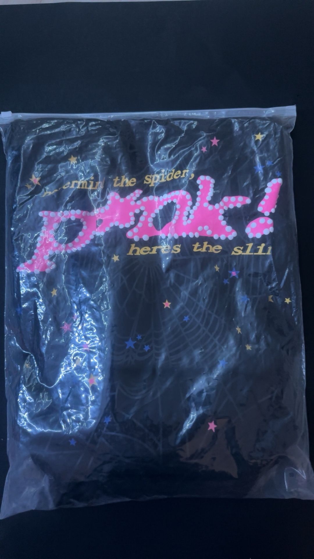 pink sp5der hoodie