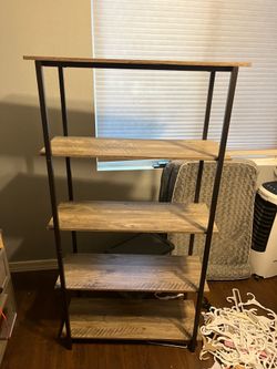 2 wood book cases for sale