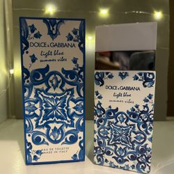 D & G Light Blue Summer Vibes