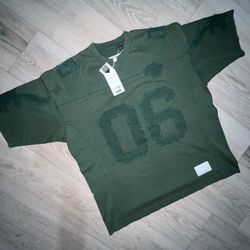 Supreme MM6 Maison Margiela Cotton Football Jersey “Green”