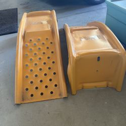 Steel Car Ramps In Excellent Condition 