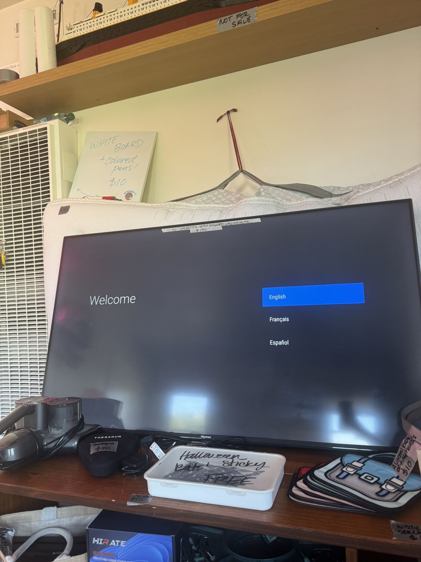 50” Hisense Tv WITH Wall Mount Included!