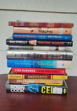 ONLINE YARD SALE!!
Assorted Book Lot - 11 Titles