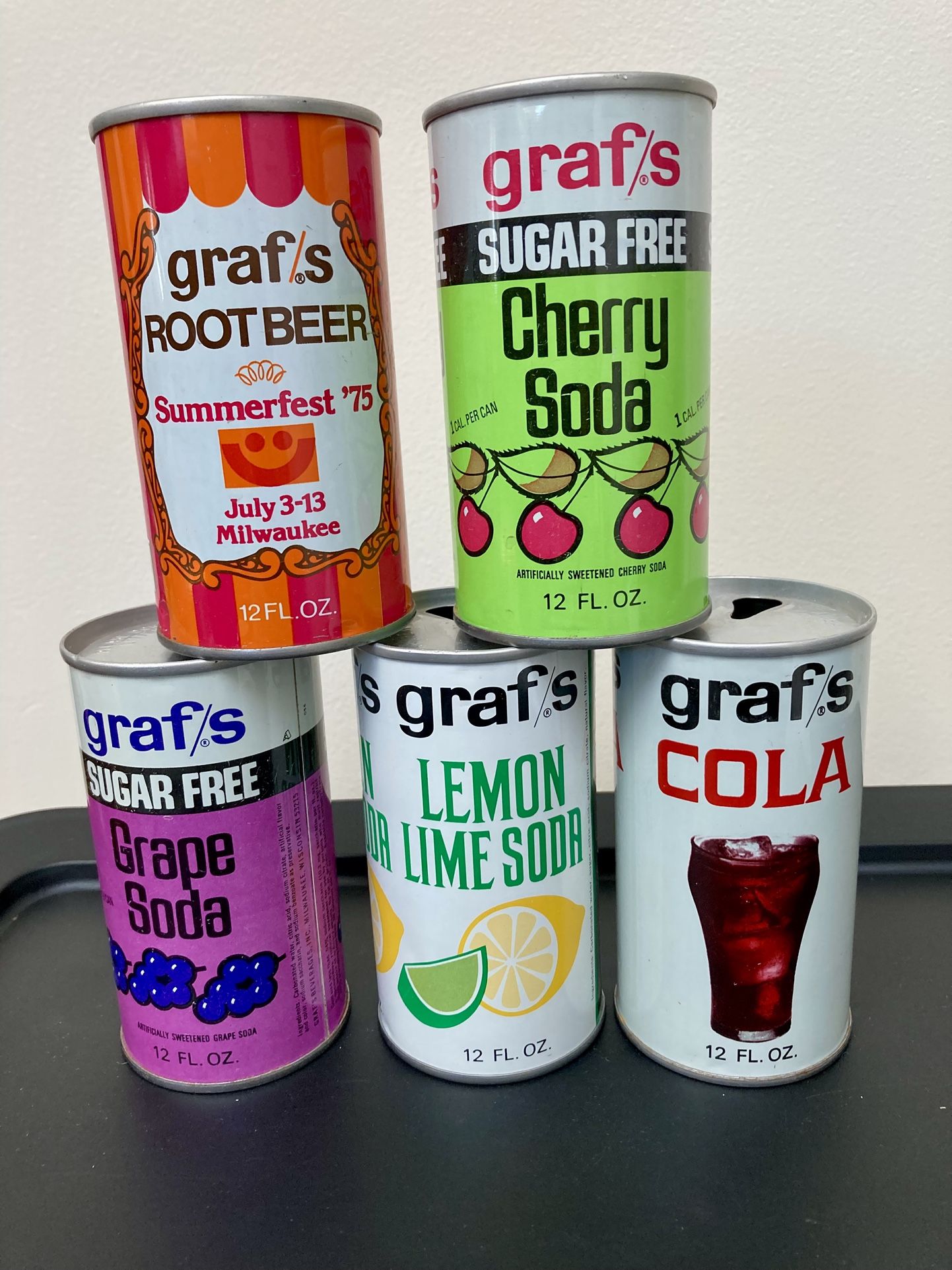 Vintage 1970’s Graf’s Brand Soda Pop Candy