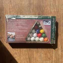 Golf Putter Pool Game Complete 