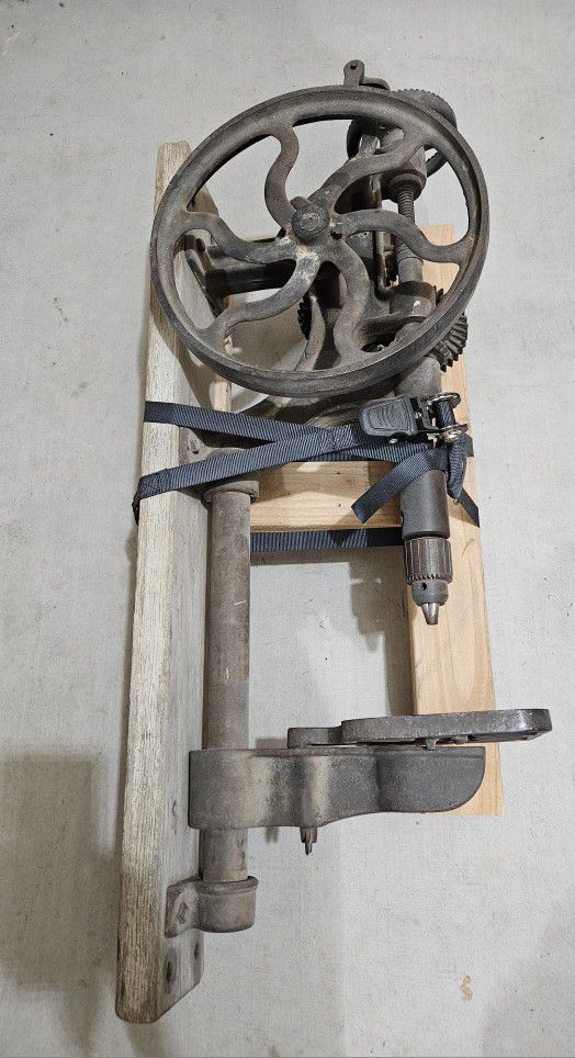Antique Blacksmith Post Drill