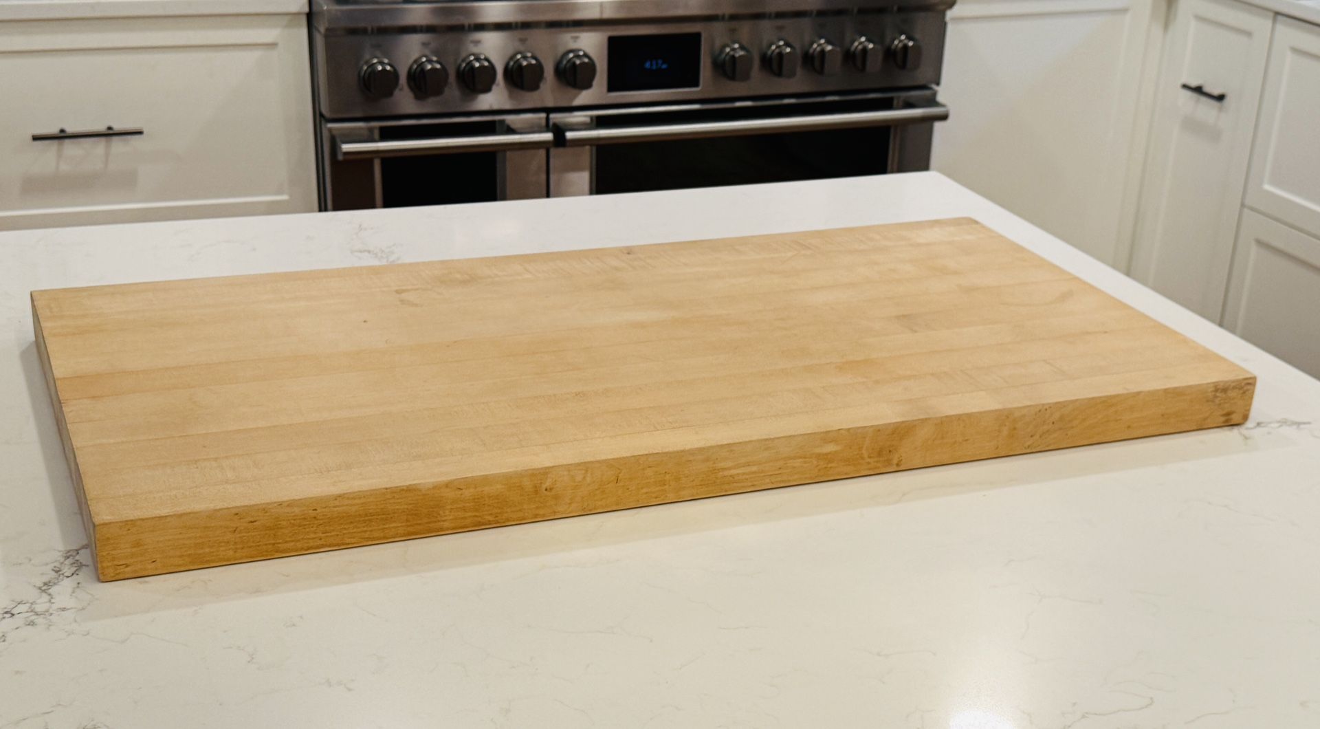 Massive Maple Butcher Block Cutting Board – 38”x19”x2”
