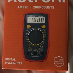 AstroAI AM33D 2000 Counts Digital Multimeter