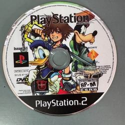 Vintage PS2 PlayStation Magazine Disc Issue 61 Kingdom Hearts just $5 