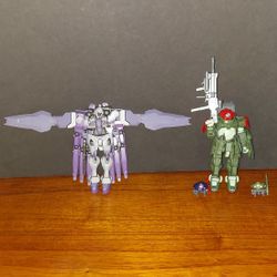 Two Gundam Figures