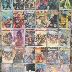 Full Box Of DC Comics. 51 DC Comic Books