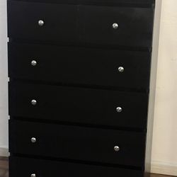 Ikea Malm Black 6 drawers Dresser 