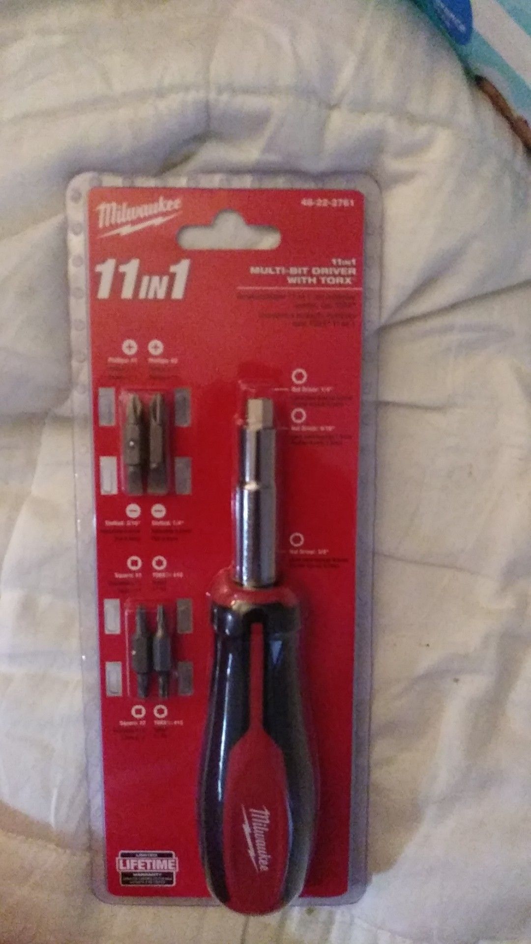 Milwaukee 11 in 1 multi bit driver with Torx