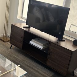 TV stand/ Smart TV/ Alexa BUNDLE
