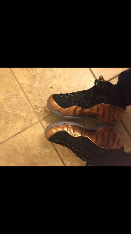 Copper foams 8 1/2 $180 with box