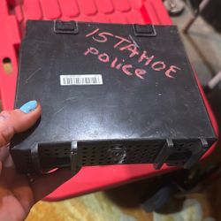 EVM CHEVY Tahoe Police Vehicle