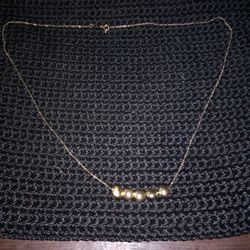Gold Necklace 14k New