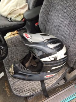 Bell dirt bike helmet