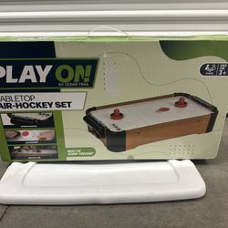 Tabletop Air Hockey Game – Play On! by Cedar Trail