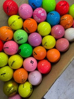 Colored Golf Balls