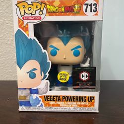 Funko Pop Dragon Ball Vegeta Powering Up