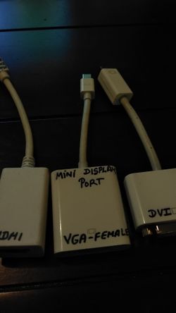 Apple adapters