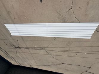 White metal panels/ láminas blancas