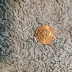 1857 James Buchanan Dollar Coin