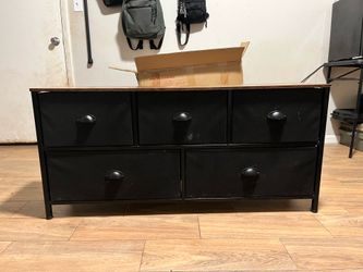 Used 5 drawer dresser moving sale.