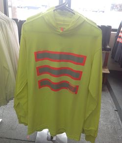 High Visibility Safety Long Sleeve Shirt with Hoodie