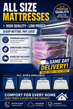 BRAND NEW MATTRESSES