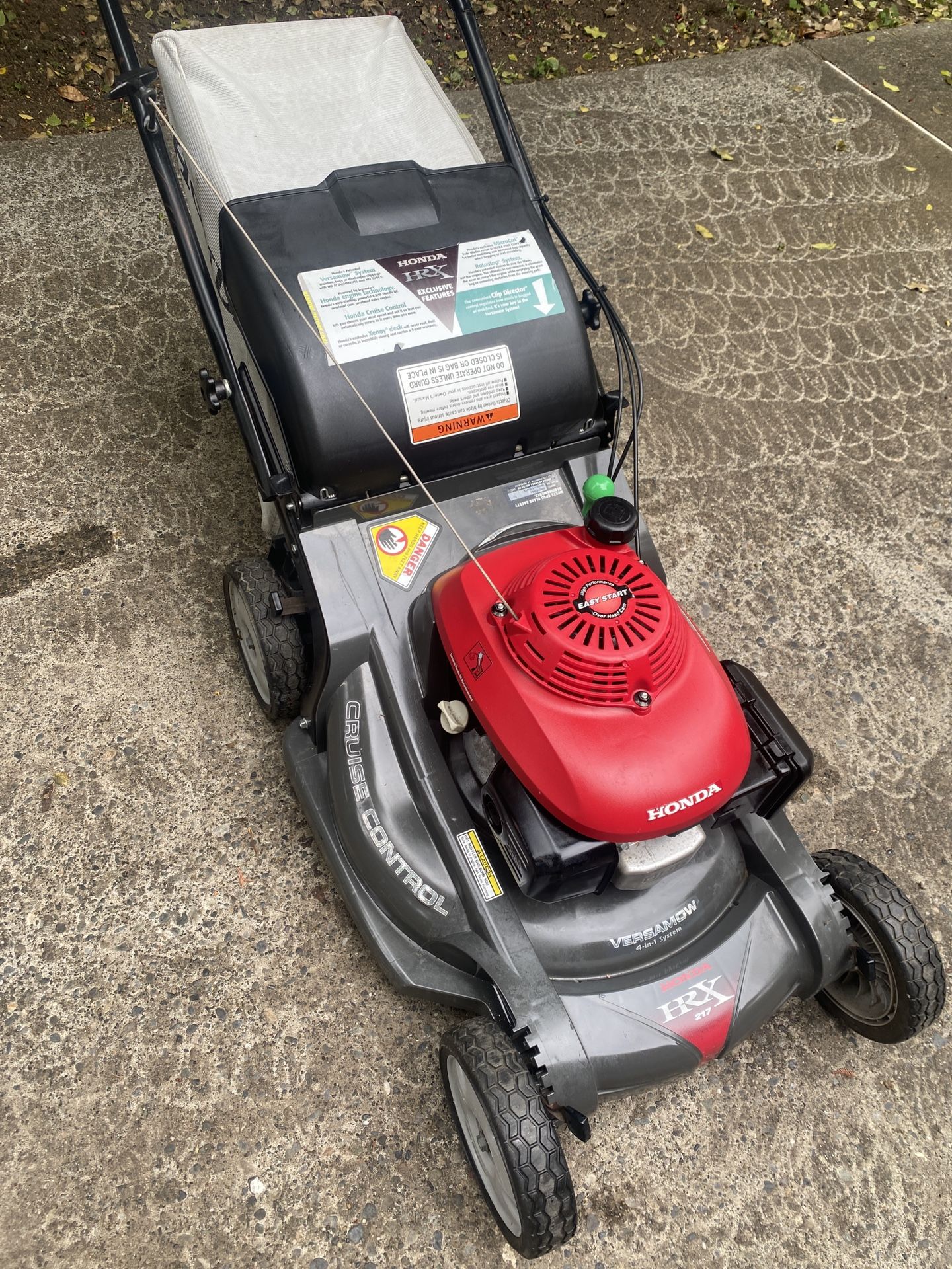 Honda Mower Self Propelled