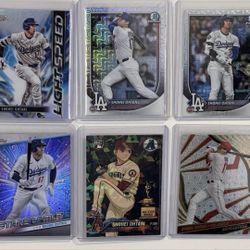 Shohei Ohtani 6 Lot Card Plus 3 Yamamoto Bonus Cards