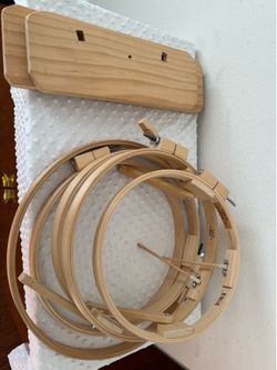 Vintage good quality hoops. Edmunds, Marie creations & unbranded 12” (3) 14” & 18”