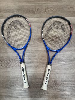 Head Conquest Nano Titanium Tennis Rackets – Set of 2 ($30 each /cada una)