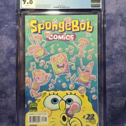 SpongeBob Comics #22, 2013 • CGC 9.8 WP • Bubble Double Trouble 