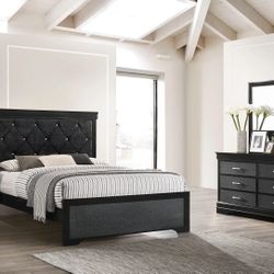4-PIECE BLACK CHARCOAL BRLING ACRYLIC ACCENTS SET