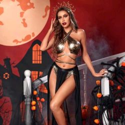 Halloween Medusa Sexy Costume Size M New
